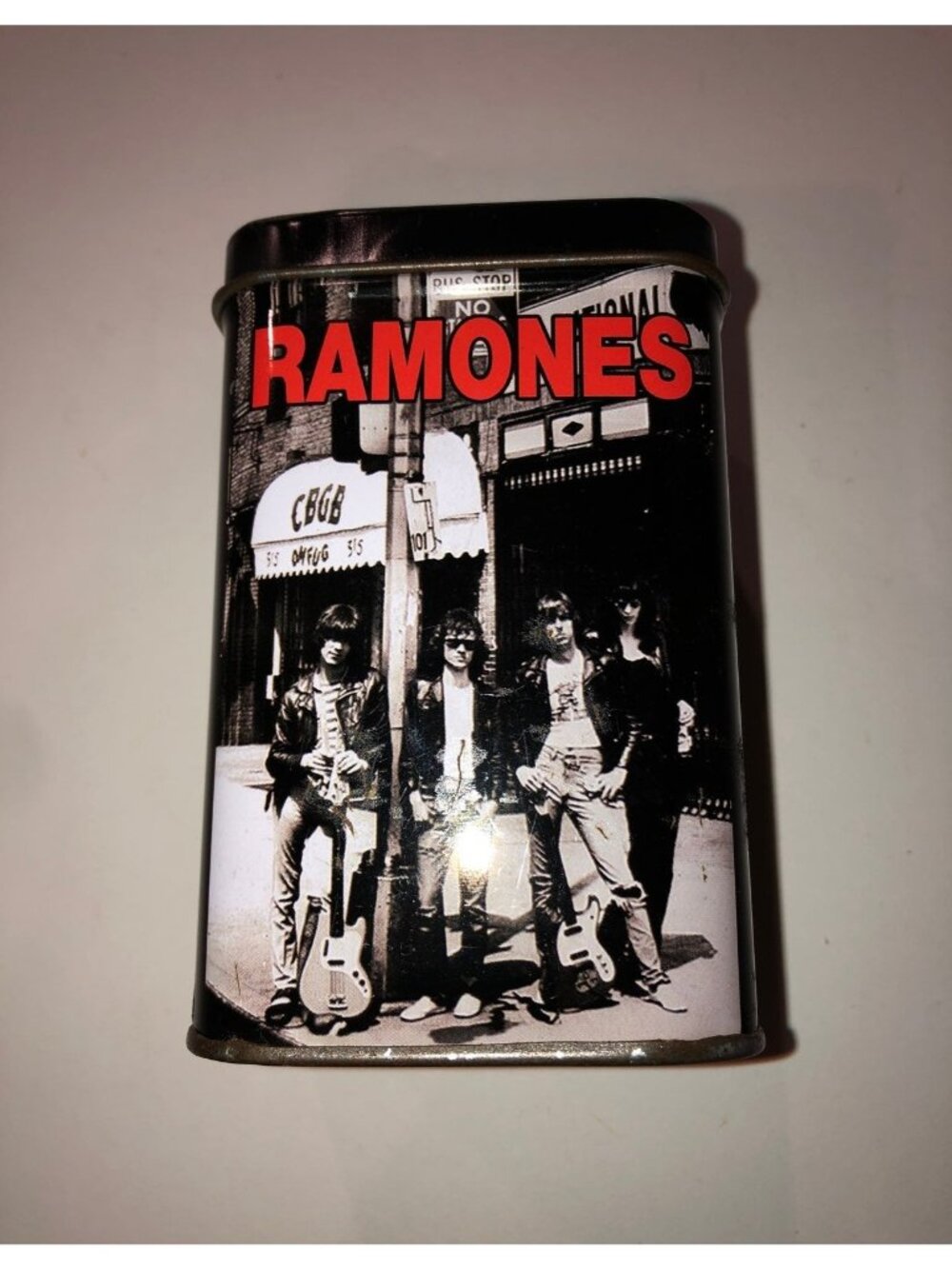 Vintage Ramones 2002 Candle tin